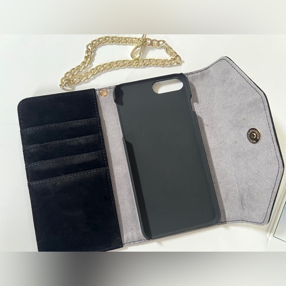 ✨NWOT✨ Ideal of Sweden Mayfair Velvet Clutch iPhone 8/7/6/6S Plus - Picture 5 of 9
